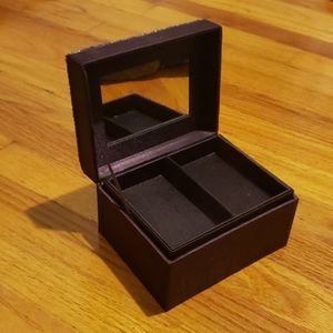 purple beaded jewelry box